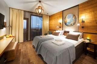 Отель Hotel Aateli Вуокатти Улучшенный двухместный номер с 1 кроватью или 2 отдельными кроватями-11