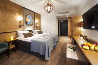 Отель Hotel Aateli Вуокатти Улучшенный двухместный номер с 1 кроватью или 2 отдельными кроватями-5